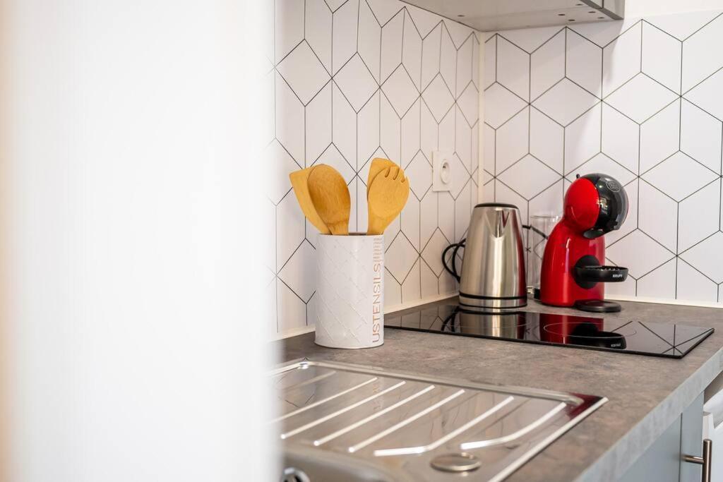 Un Refuge Douillet Et Moderne Au Coeur D'Audincourt Apartman Kültér fotó